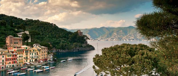 panoramic Portofino view